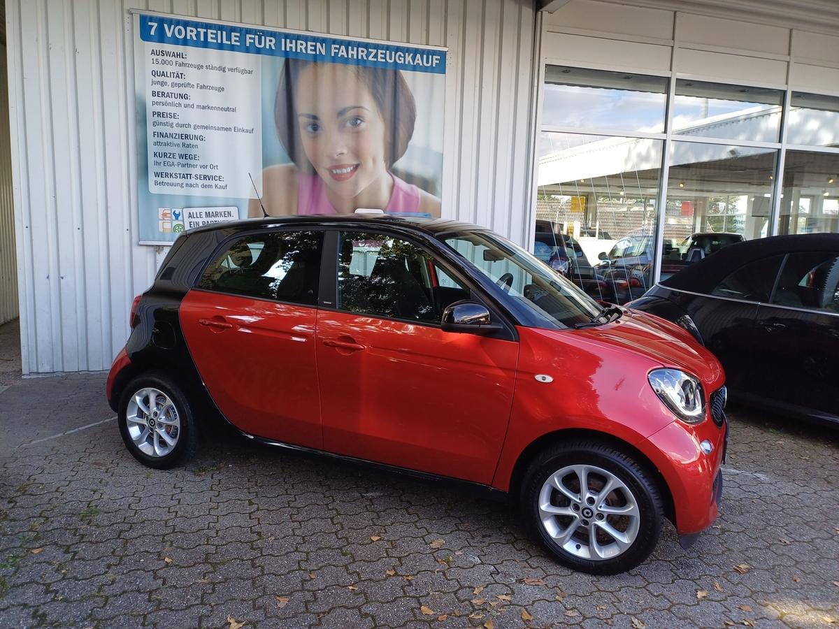 Smart ForFour AUTOM.KLIMA ALU SHZ BLUETOOTH TEMPO PDC PANO 