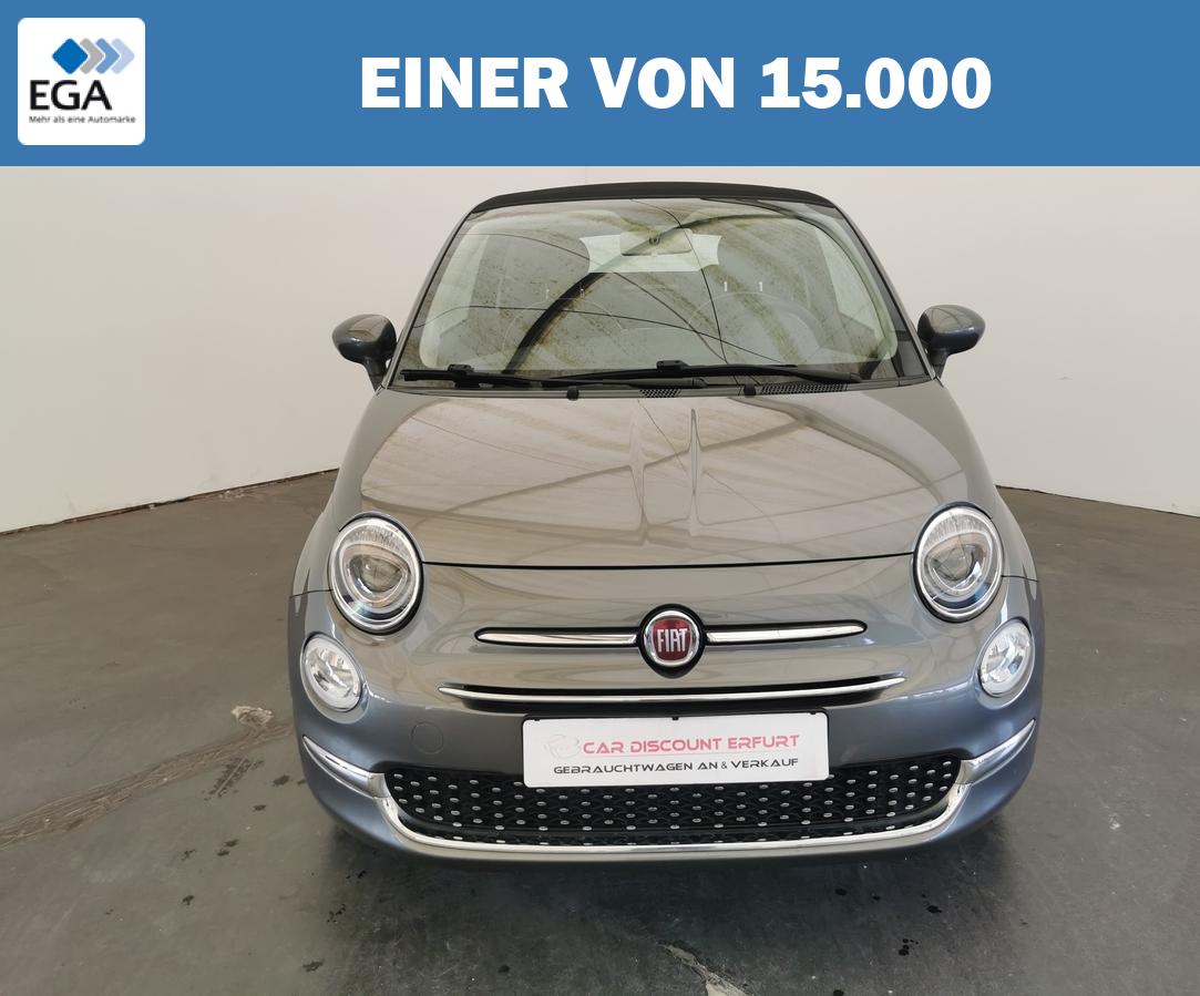 Fiat 500 C 1.2 8V Lounge Cabrio+Klima+Alu+DAB+PDC+