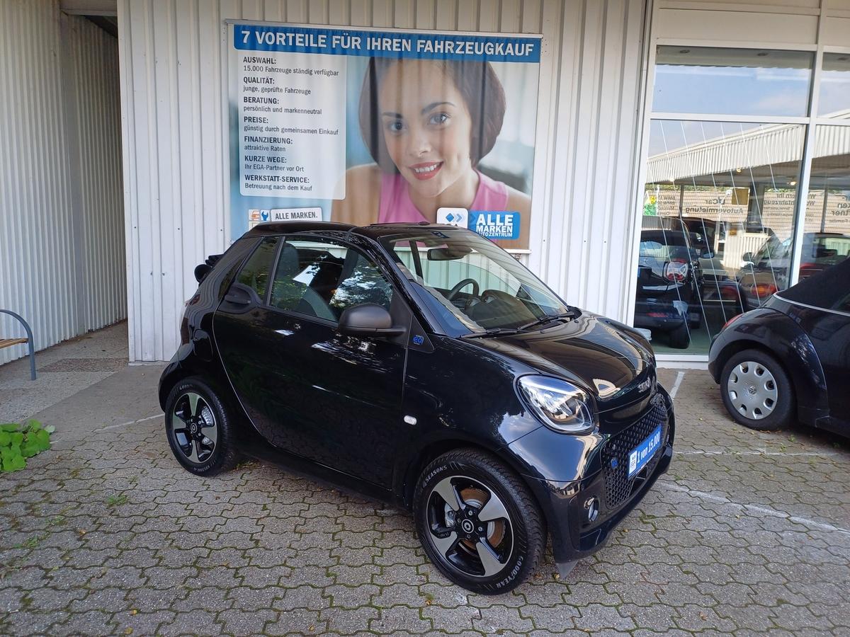 Smart ForTwo EQ cabrio Exclusive CAM MEDIA LED PDC SHZ JBL 22kW